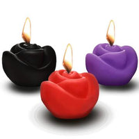 Fire Garden 3pc Rose Candle Set