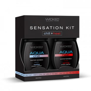 Sensation Kit Cooling and Warming Intimate Lubricants