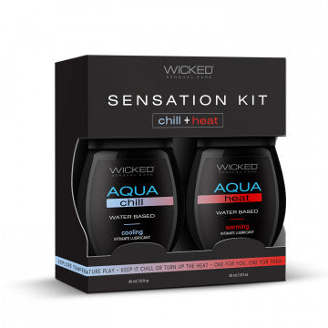 Sensation Kit Cooling and Warming Intimate Lubricants