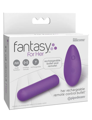 Fantasy For Her - Rechargeable Remote Control Bullet